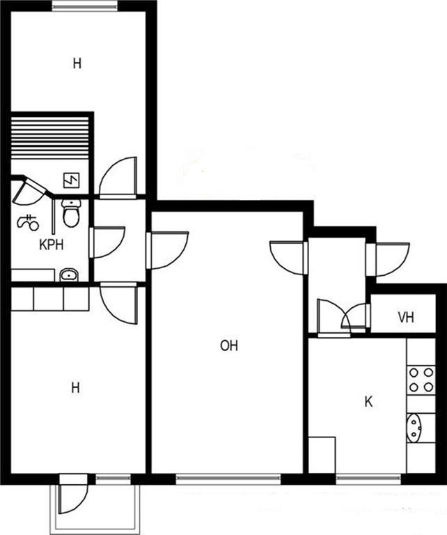Borent Suite Apartment Turku Room photo